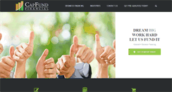 Desktop Screenshot of capfundfinancial.com